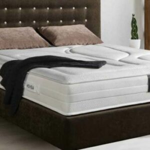 Ensemble complet SOMMIER TAPISSIER LATTES ACTIVES + Matelas CRONOS